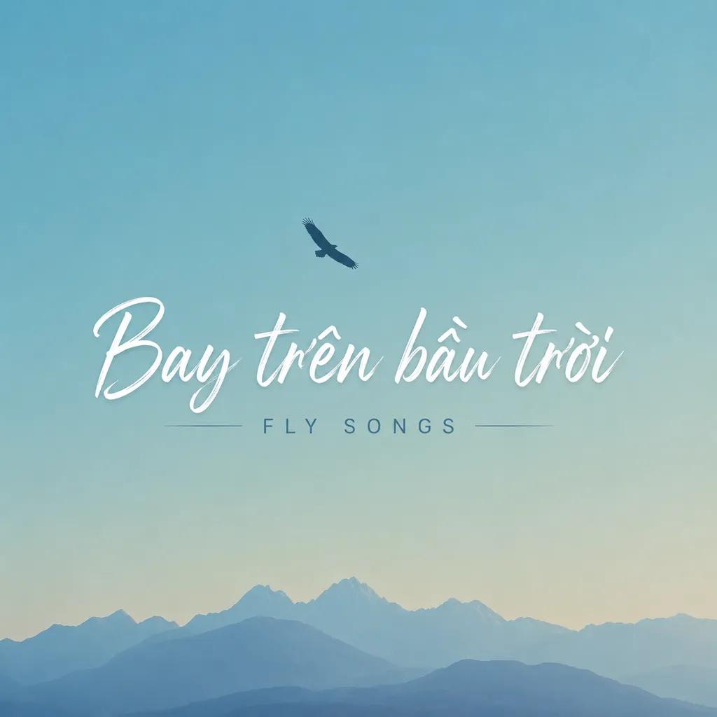 Ảnh bìa album Bay trên bầu trời